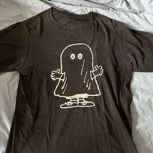 Uniqlo x KAWS x Peanuts Black Medium Short Sleeve Tee